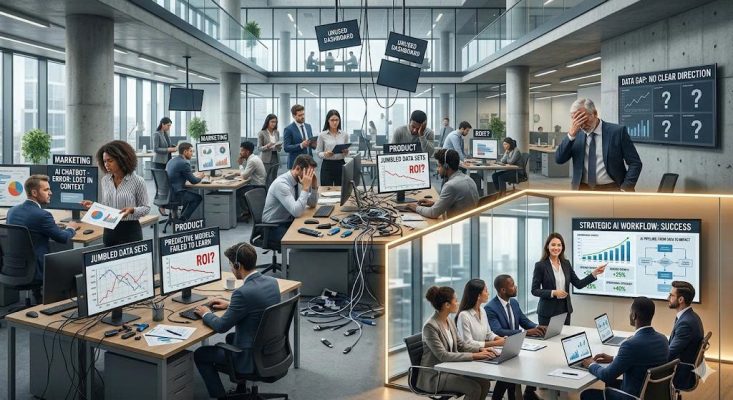 Vì sao nhiều doanh nghiệp triển khai AI nhưng thất bại? Khám phá 5 nguyên nhân cốt lõi và cách ứng dụng AI hiệu quả trong thực tế.