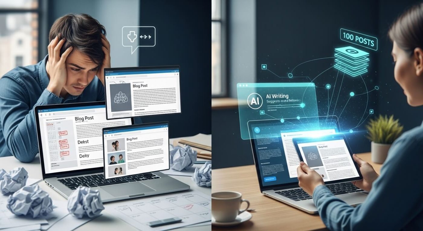 AI đã giúp tôi viết 100 bài Blog chất lượng trong 1 tuần như thế nào?