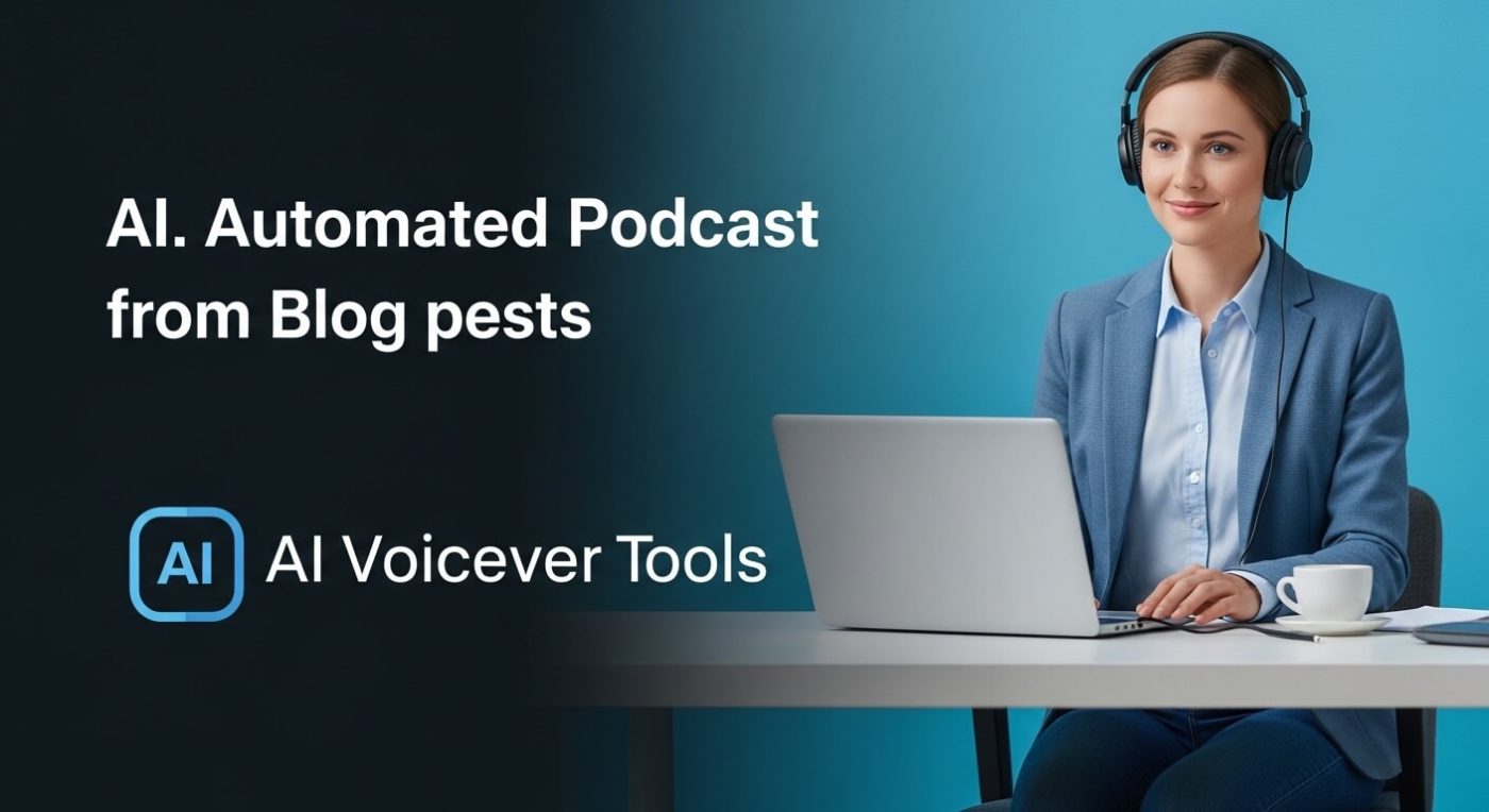 Cách tạo Podcast tự động từ bài viết Blog bằng công cụ AI lồng tiếng