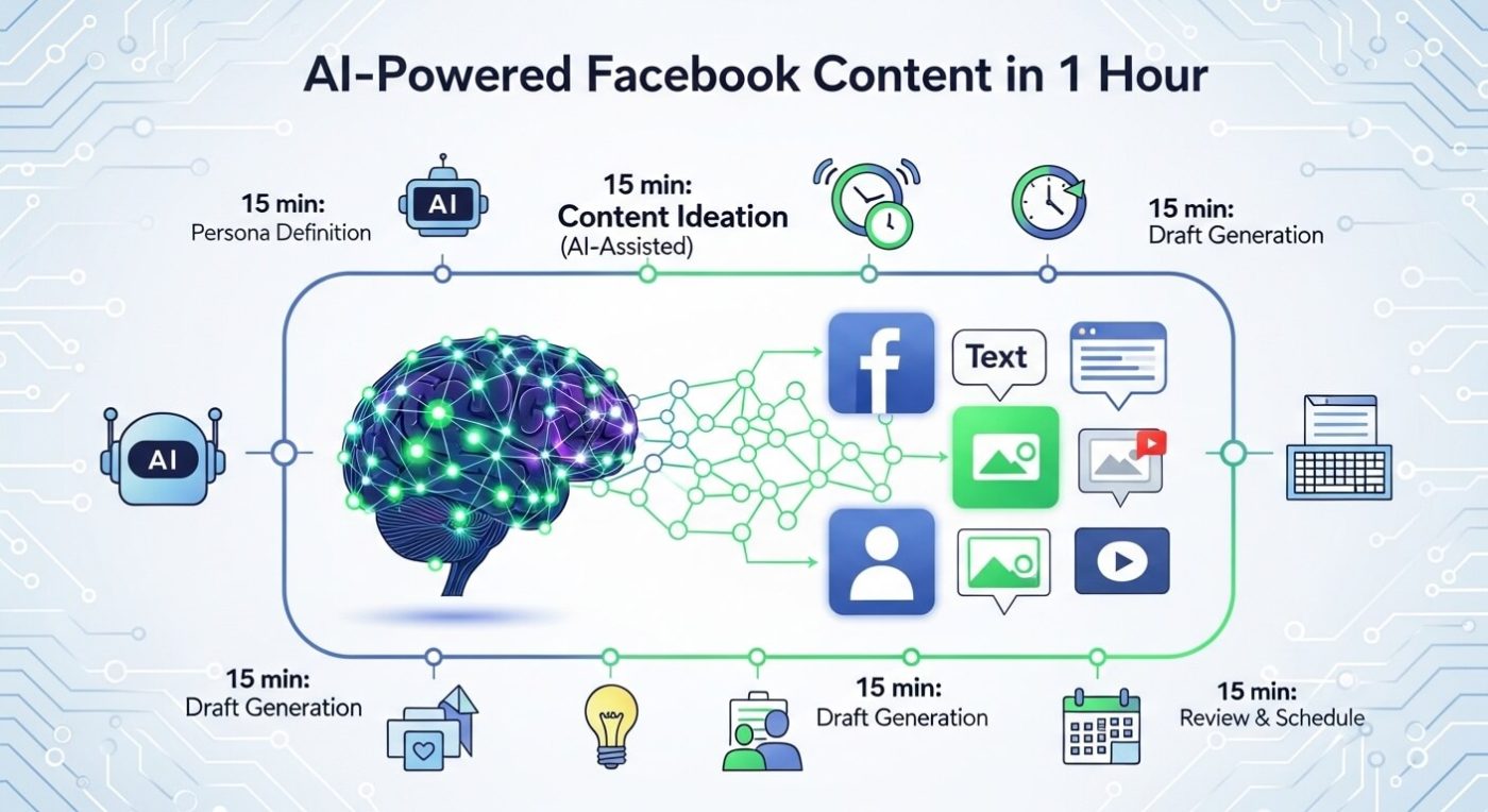 Dùng AI Tạo Hàng Loạt Content Facebook