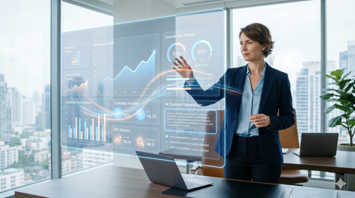 Khóa học Generative AI thực chiến dành cho CEO giúp tối ưu marketing, tăng trưởng doanh thu và tự động hóa vận hành cùng Đào tạo trí tuệ nhân tạo.