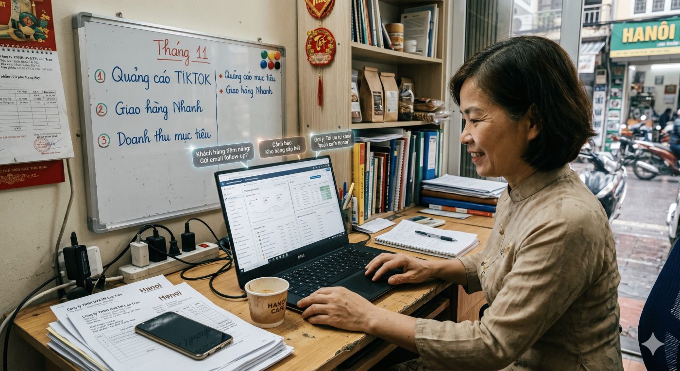 Khám phá khóa học Generative AI cho CEO giúp tối ưu vận hành, tăng trưởng doanh nghiệp. Đào tạo thực chiến từ Đào tạo trí tuệ nhân tạo.