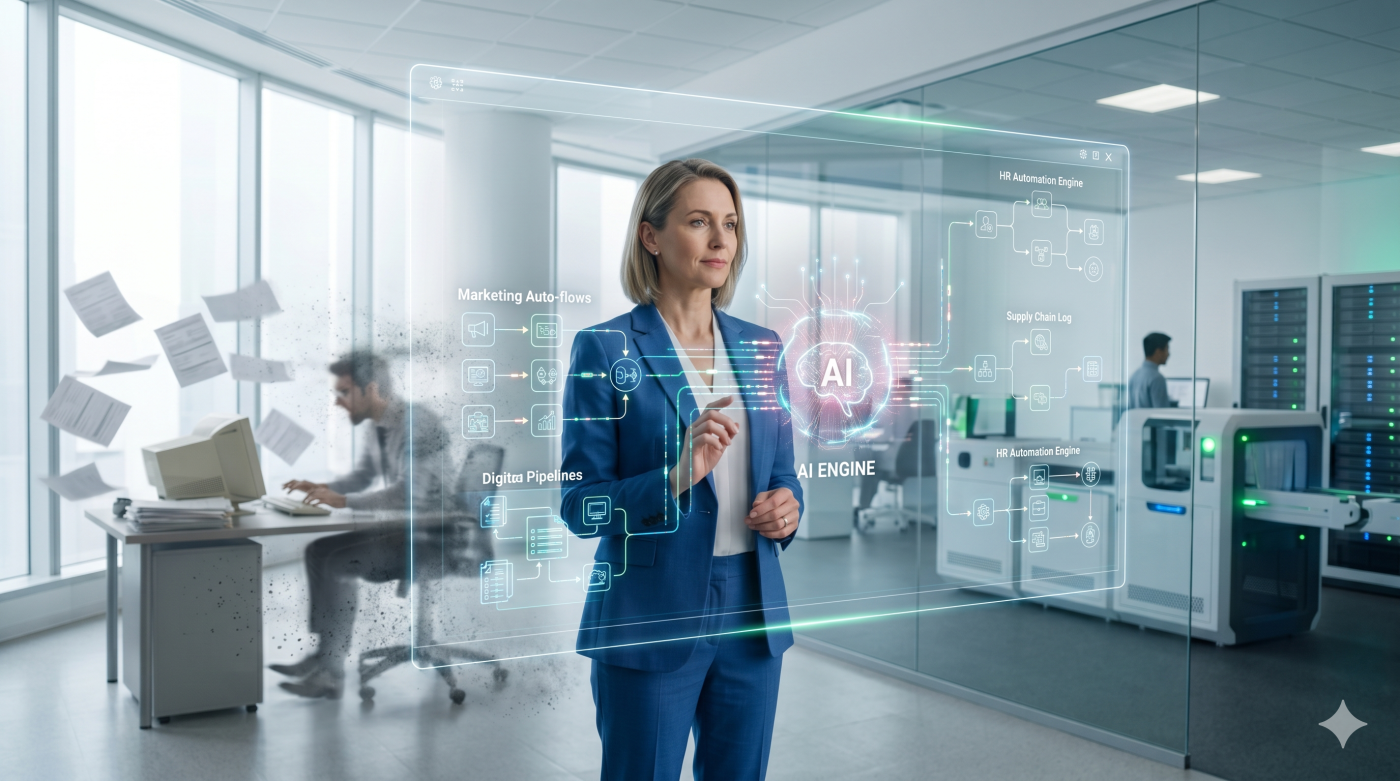 Khóa học Generative AI giúp CEO chuyển từ vận hành thủ công sang xây dựng hệ thống tự động cùng Đào tạo trí tuệ nhân tạo.