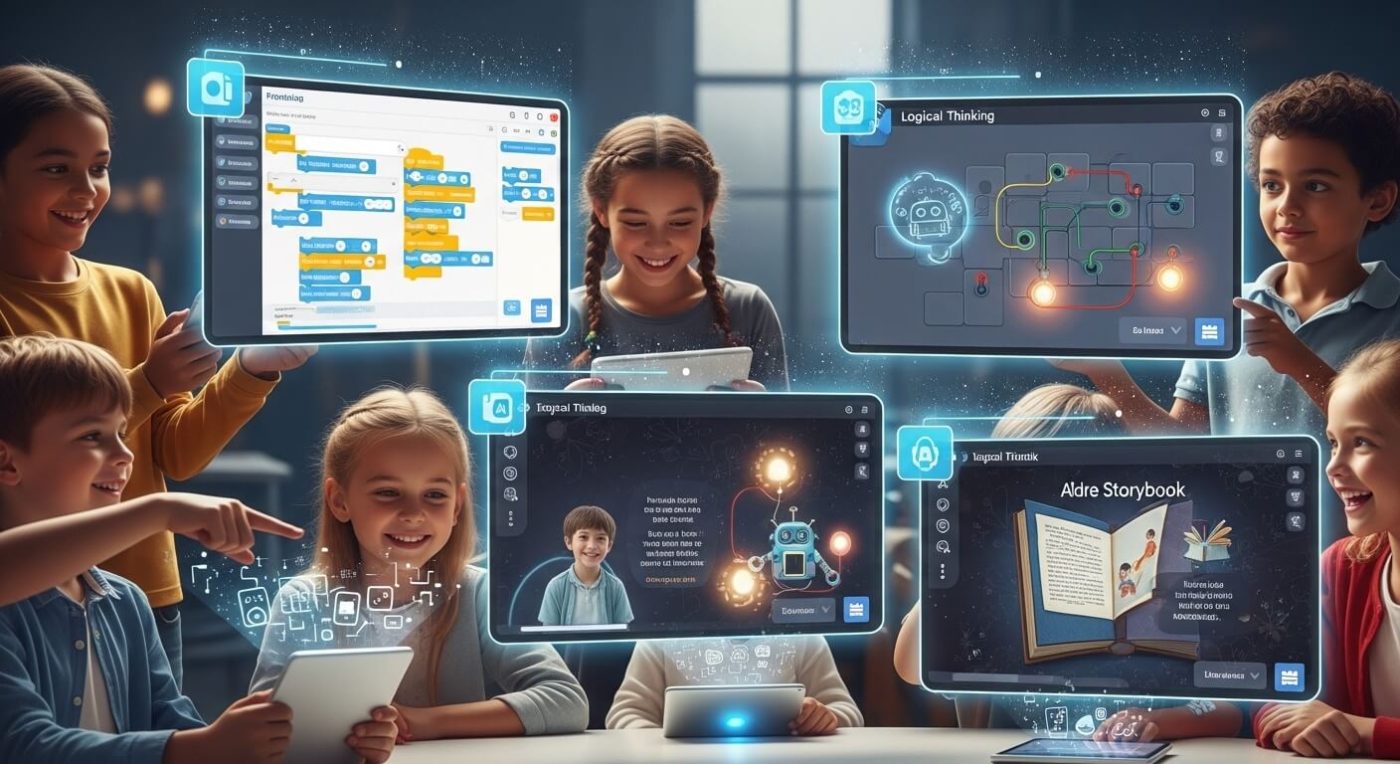 Top ứng dụng AI giúp trẻ em làm quen với tư duy logic và công nghệ sớm