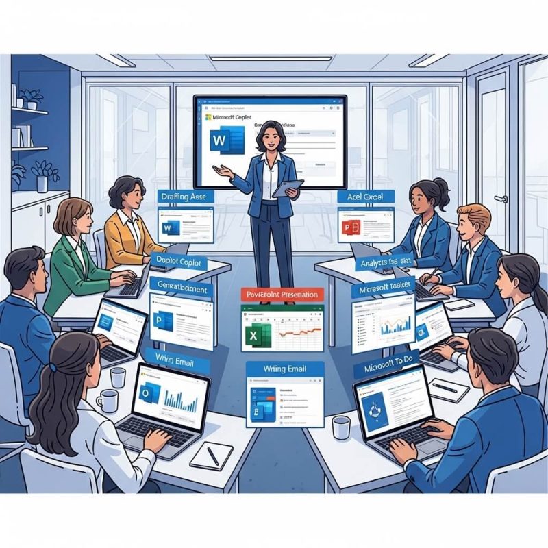 Học Microsoft Copilot cho dân văn phòng