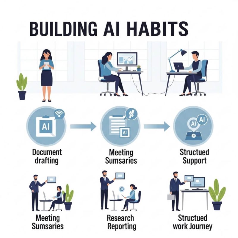 30 ngày ứng dụng AI cho nhân viên văn phòng