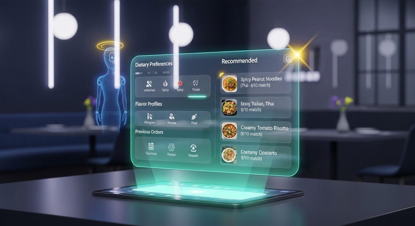 Cá Nhân Hóa Trải Nghiệm F&B: Cách Xây Dựng Trợ Lý Ảo Tư Vấn Món Ăn Theo Sở Thích Khách Hàng