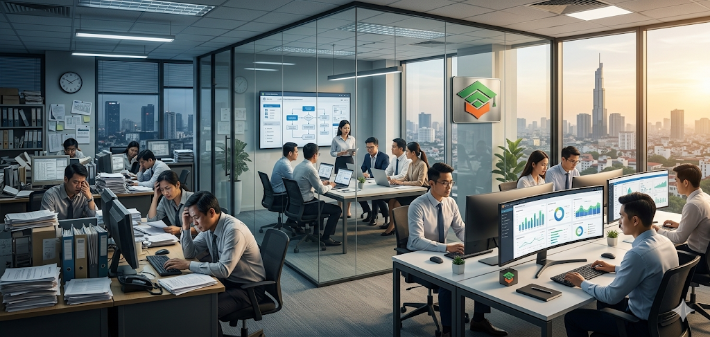 Doanh nghiệp vận hành kém không phải vì con người – mà vì chưa biết ứng dụng AI