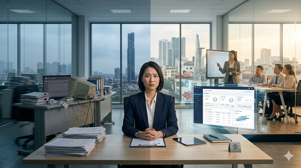 AI không còn là một khái niệm xa vời hay chỉ xuất hiện trong các cuộc thảo luận công nghệ. Nó đang dần trở thành một phần trong cách doanh nghiệp vận hành mỗi ngày. Trong tương lai gần, câu hỏi không còn là “có nên dùng AI hay không”, mà là “điều gì sẽ xảy ra nếu không dùng”