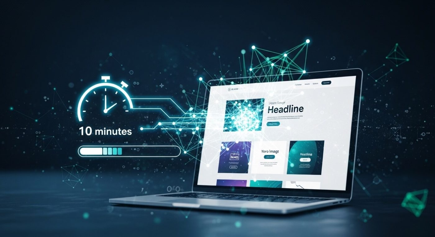 Thiết kế Landing Page bằng AI