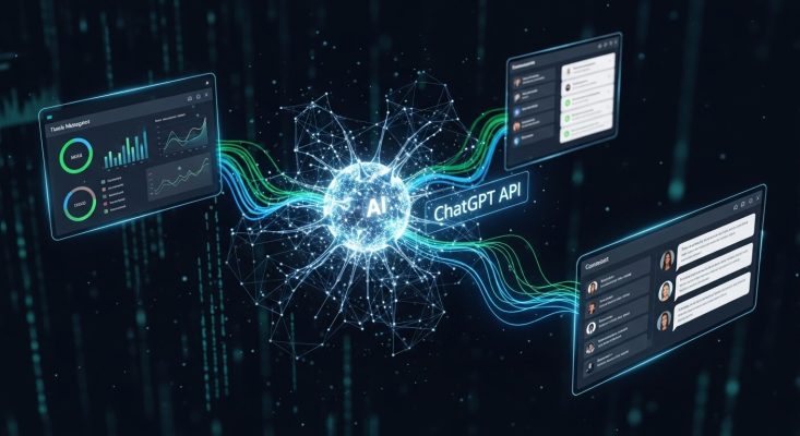 tích hợp API của ChatGPT vào hệ thống quản lý nội bộ