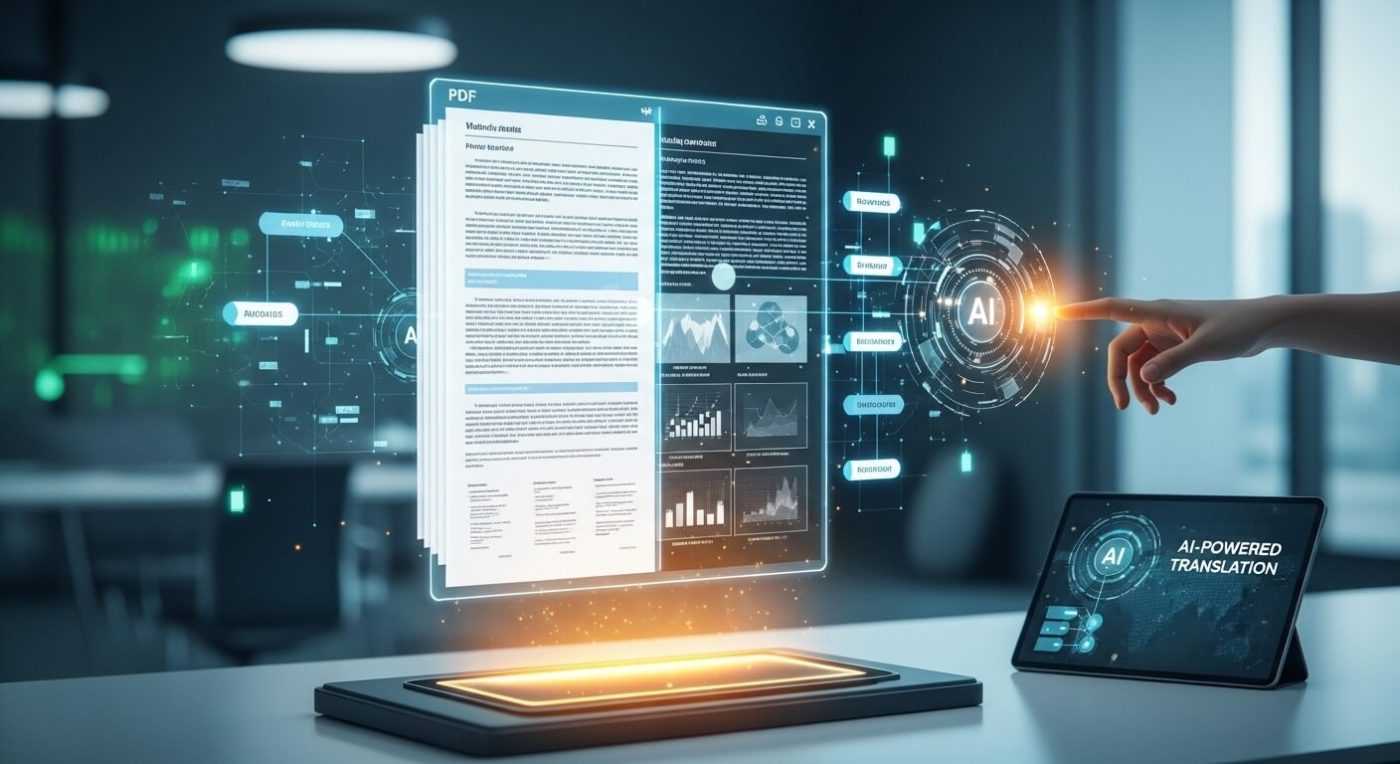 ứng dụng AI vào dịch thuật PDF