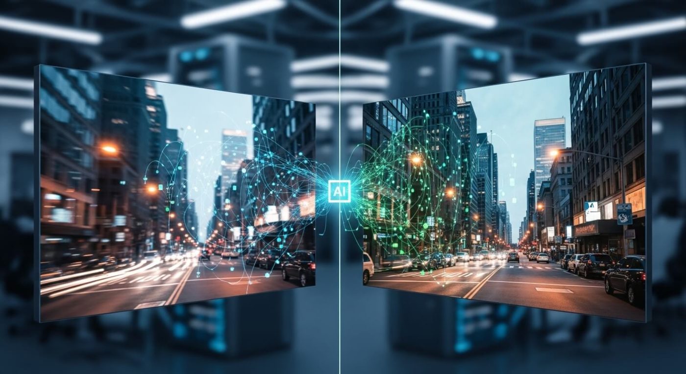 xử lý video bị rung, mờ bằng công nghệ AI