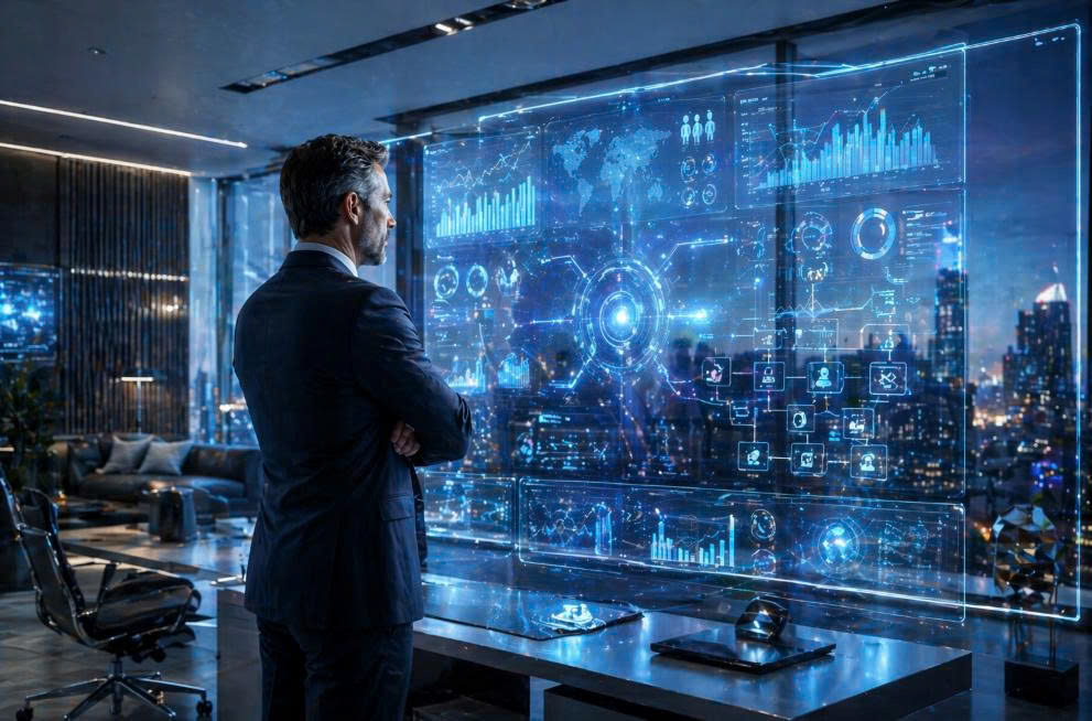 Generative AI trong quản trị doanh nghiệp giúp CEO tối ưu quy trình, kiểm soát vận hành và nâng cao hiệu suất toàn hệ thống một cách bền vững.