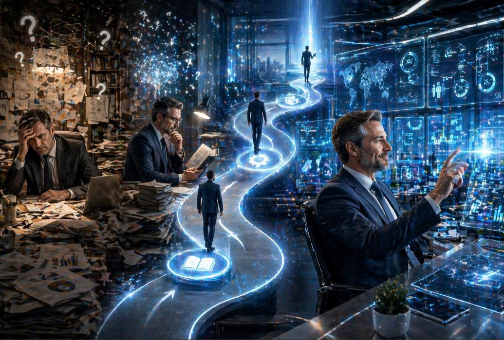 Doanh nghiệp nên học AI từ đâu để ứng dụng hiệu quả? Khám phá lộ trình Generative AI giúp CEO và Giám đốc triển khai AI thực chiến và tối ưu vận hành.