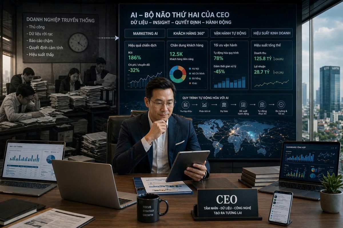 Kỷ nguyên Generative AI đang thay đổi toàn cầu. CEO và doanh nghiệp cần chuẩn bị gì để không bị tụt lại? Tìm hiểu ngay trong bài viết này.