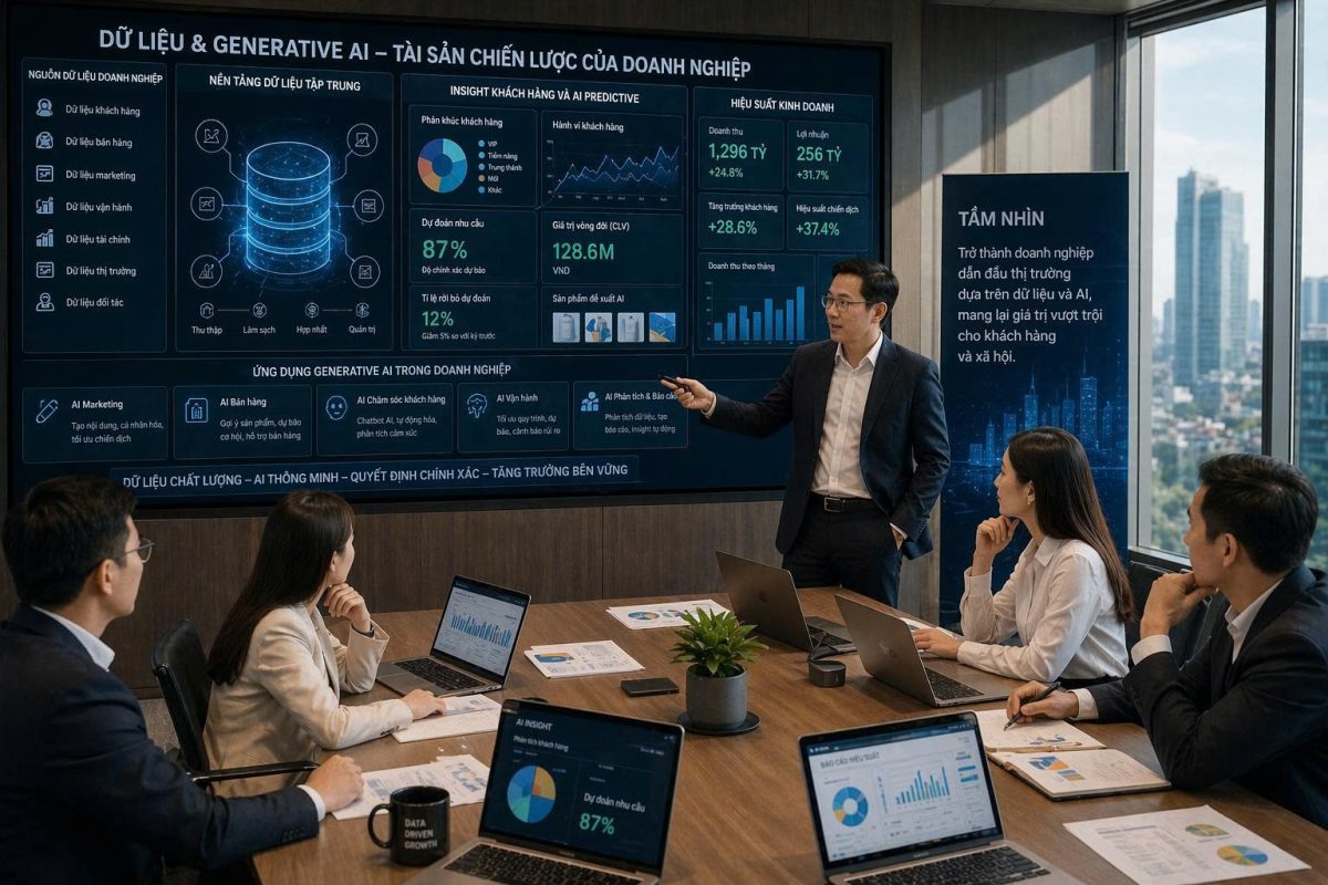 Generative AI đang thay đổi toàn cầu. CEO và doanh nghiệp cần làm gì để tận dụng cơ hội và không bị tụt lại trong cuộc cạnh tranh mới?