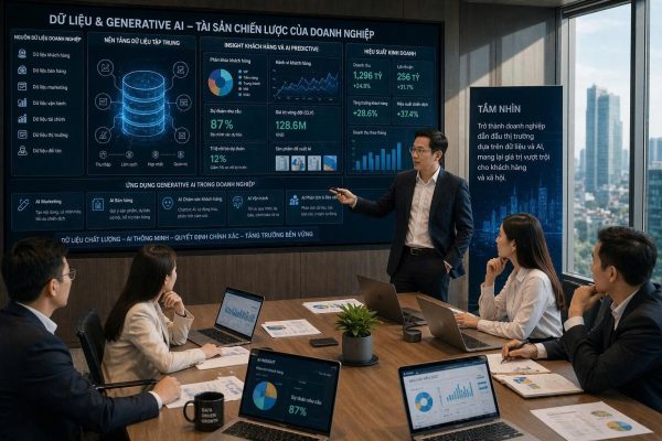 Generative AI đang thay đổi toàn cầu. CEO và doanh nghiệp cần làm gì để tận dụng cơ hội và không bị tụt lại trong cuộc cạnh tranh mới?