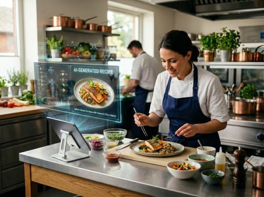 AI sáng tạo công thức nấu ăn mới