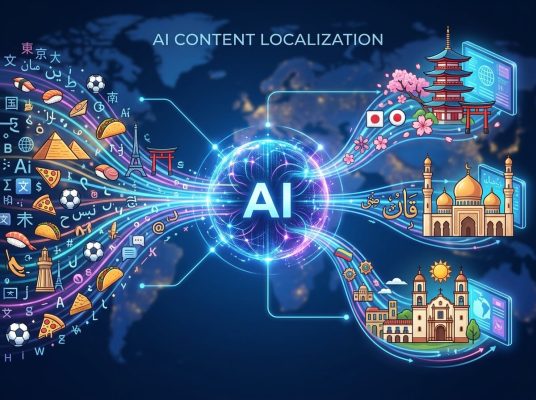 Ứng dụng AI bản địa hóa nội dung quốc tế