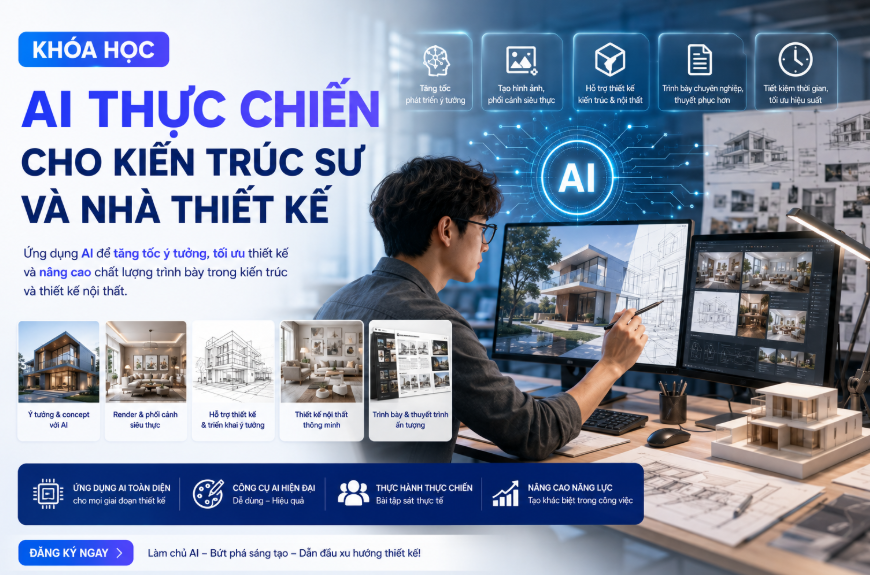 AI kiến trúc, AI thiết kế nội thất, ChatGPT cho kiến trúc sư