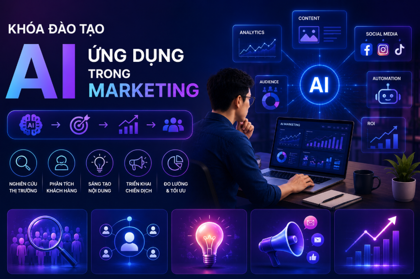 AI marketing, ứng dụng AI trong marketing, AI cho doanh nghiệp