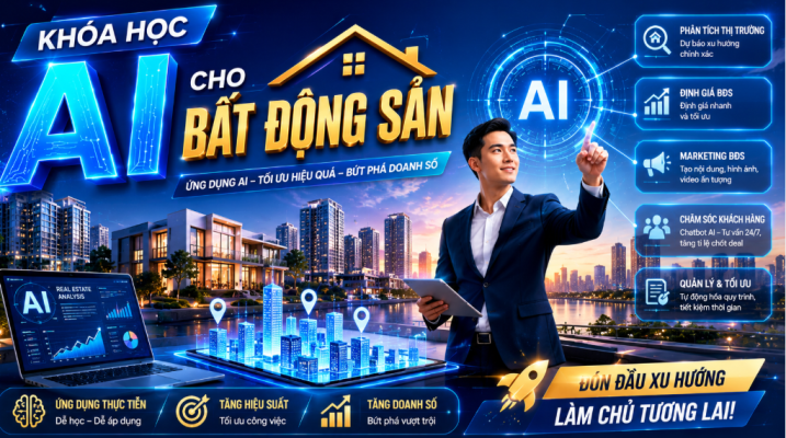 AI bất động sản, ứng dụng AI môi giới, AI cho sales bất động sản