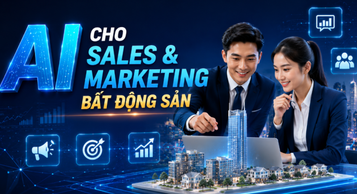 AI marketing bất động sản, AI cho sales bất động sản, ChatGPT bất động sản