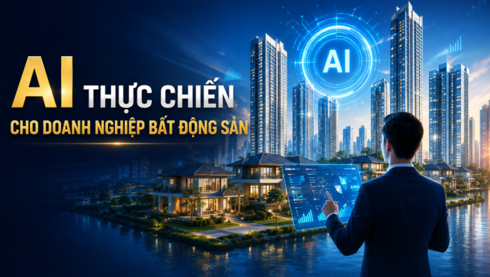 AI bất động sản, đào tạo AI doanh nghiệp bất động sản, ChatGPT bất động sản
