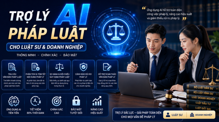 AI pháp lý, ChatGPT pháp luật, AI tra cứu văn bản pháp luật