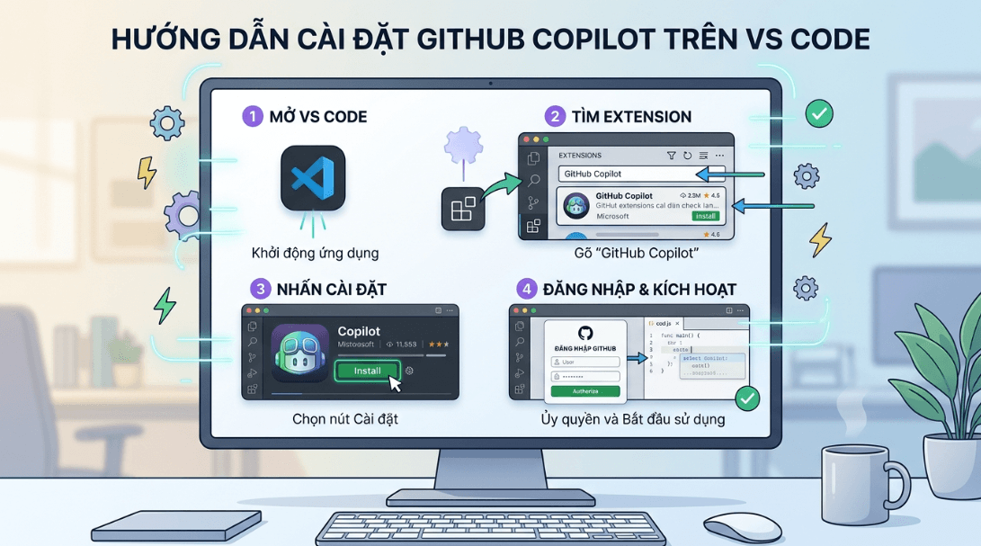 GitHub Copilot là gì? Hướng dẫn cài đặt và dùng thử miễn phí cho lập ...