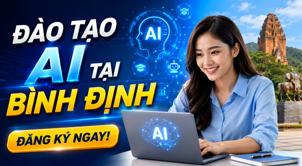 đào tạo AI tại Bình Định