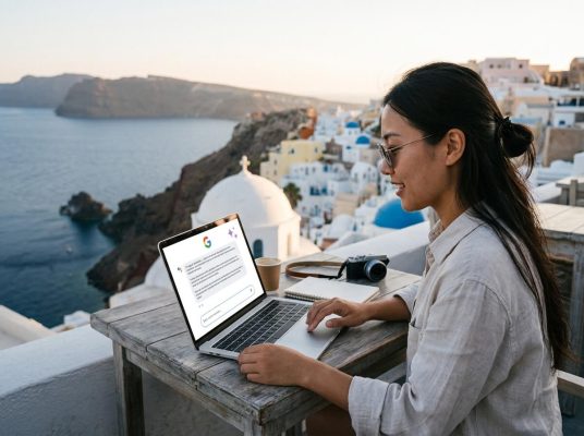 Dùng Google Gemini viết bài review điểm đến