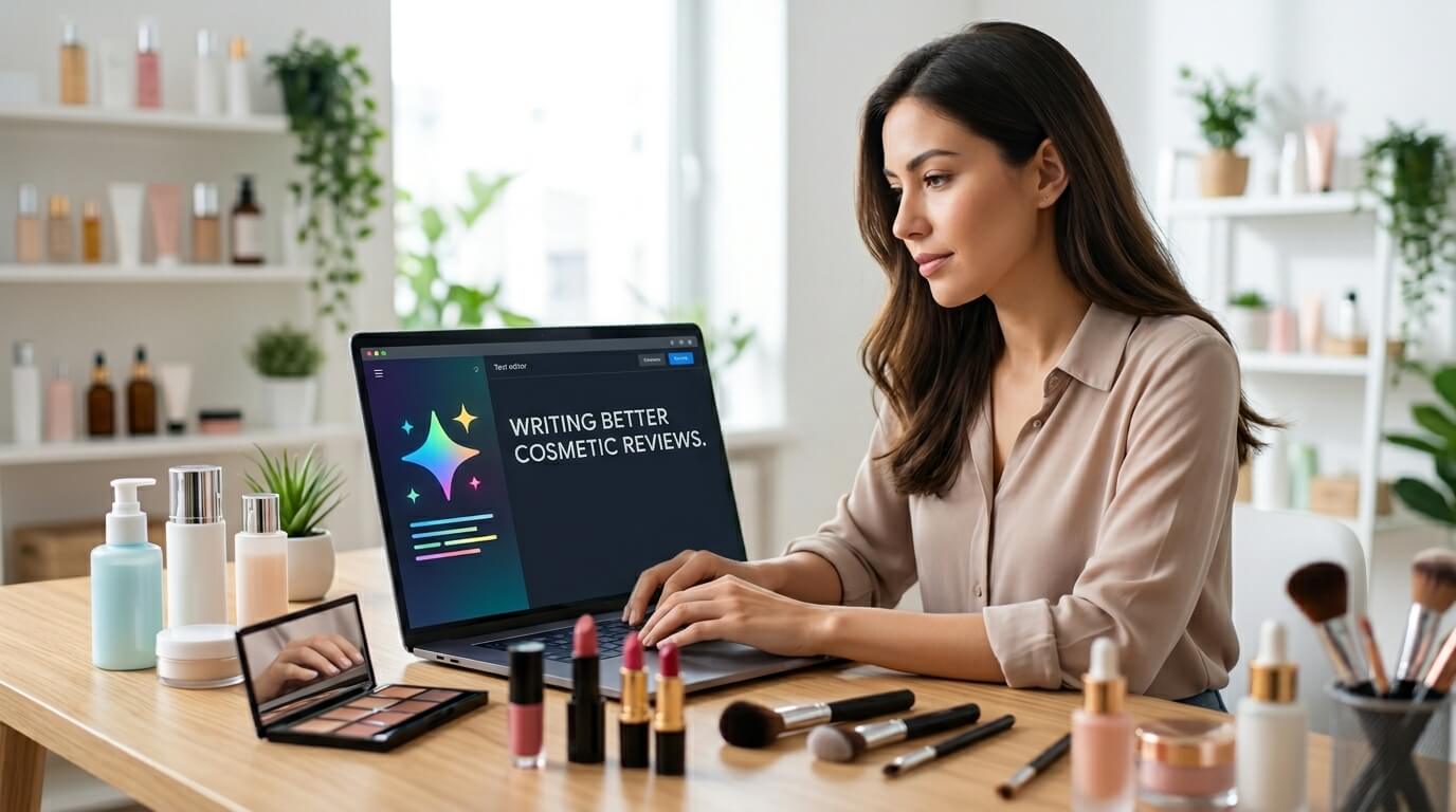 Google Gemini review mỹ phẩm