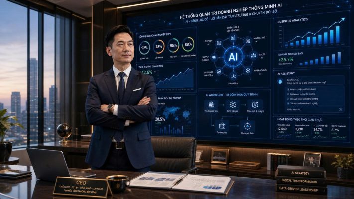CxO nên bắt đầu học AI từ đâu để dẫn dắt doanh nghiệp hiệu quả trong thời đại số? Khám phá lộ trình học AI thực tế dành cho CEO, giám đốc và lãnh đạo doanh nghiệp hiện đại.
