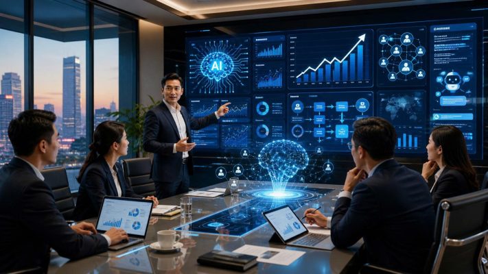Generative AI đang thay đổi cách doanh nghiệp vận hành trên toàn cầu. Tìm hiểu vì sao CEO, giám đốc và lãnh đạo doanh nghiệp cần tham gia khóa học Generative AI thực chiến để làm chủ công nghệ và dẫn đầu chuyển đổi số.