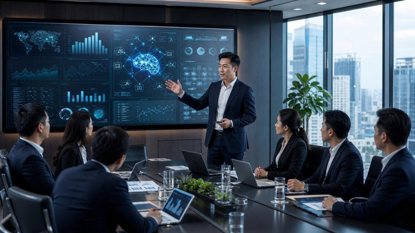 Khám phá cách Generative AI đang thay đổi mô hình vận hành doanh nghiệp toàn cầu và vì sao CEO, giám đốc cần học AI để dẫn dắt chuyển đổi số hiệu quả, bền vững.