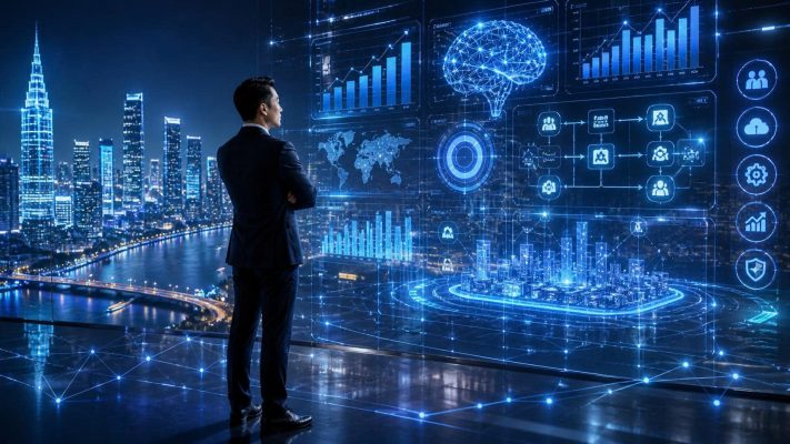 Generative AI đang tái định hình mô hình kinh doanh trên toàn cầu. Tìm hiểu cách công nghệ này sẽ thay đổi doanh nghiệp trong 5 năm tới và vì sao lãnh đạo cần chuẩn bị từ hôm nay. %