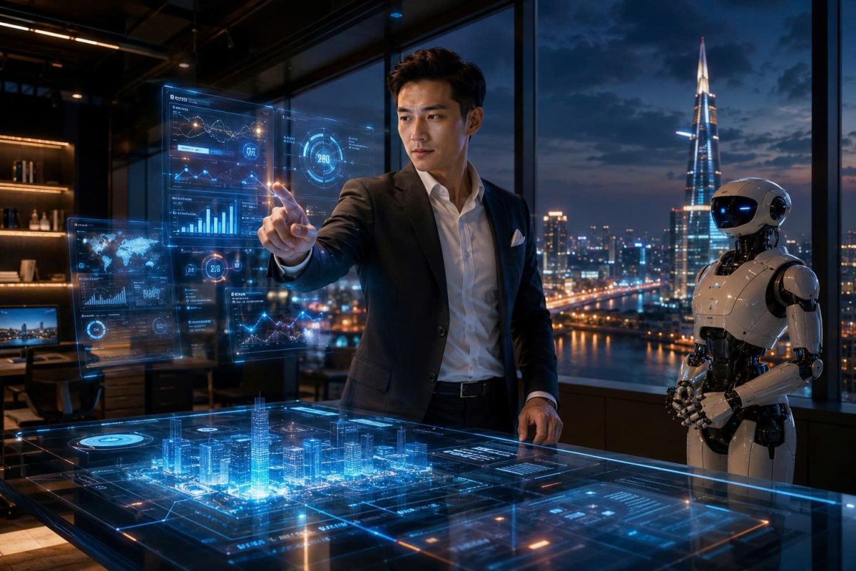 Khám phá cách Generative AI giúp CEO và doanh nghiệp tối ưu vận hành, tăng hiệu suất và ra quyết định nhanh hơn. Tìm hiểu xu hướng AI toàn cầu và giải pháp đào tạo thực chiến dành cho CxO.