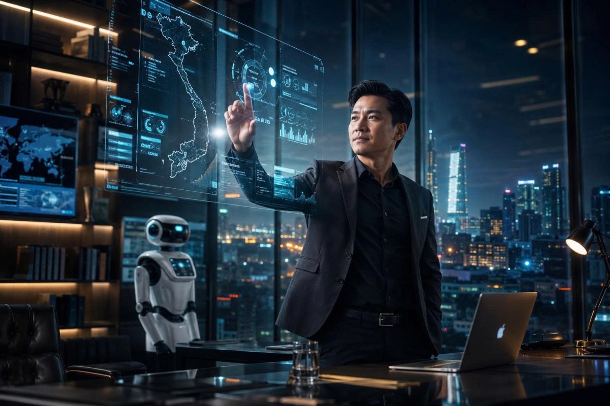 Khám phá cách Generative AI giúp CEO và doanh nghiệp tối ưu vận hành, tăng hiệu suất và ra quyết định nhanh hơn. Tìm hiểu xu hướng AI toàn cầu và giải pháp đào tạo thực chiến dành cho CxO.