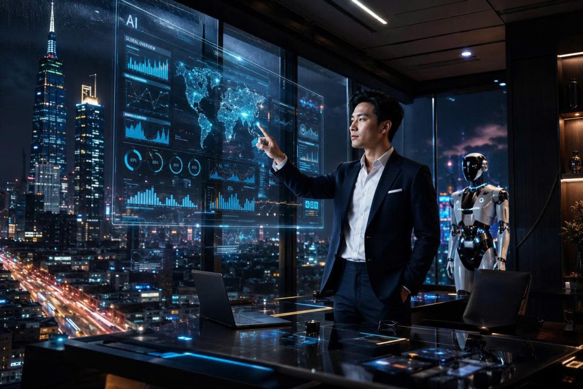 Khám phá cách Generative AI giúp CEO và doanh nghiệp tối ưu vận hành, tăng hiệu suất và ra quyết định nhanh hơn. Tìm hiểu xu hướng AI toàn cầu và giải pháp đào tạo thực chiến dành cho CxO.
