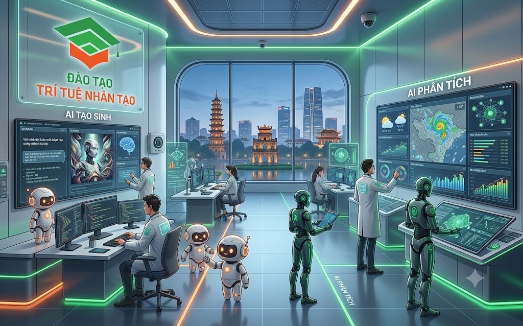 AI tạo sinh và AI phân tích