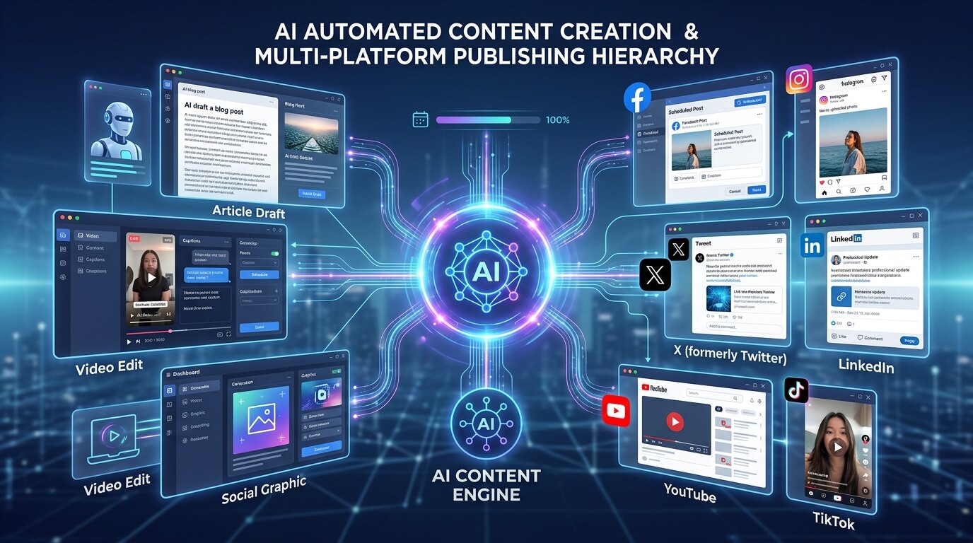 AI Tự Động Tạo Và Đăng Nội Dung
