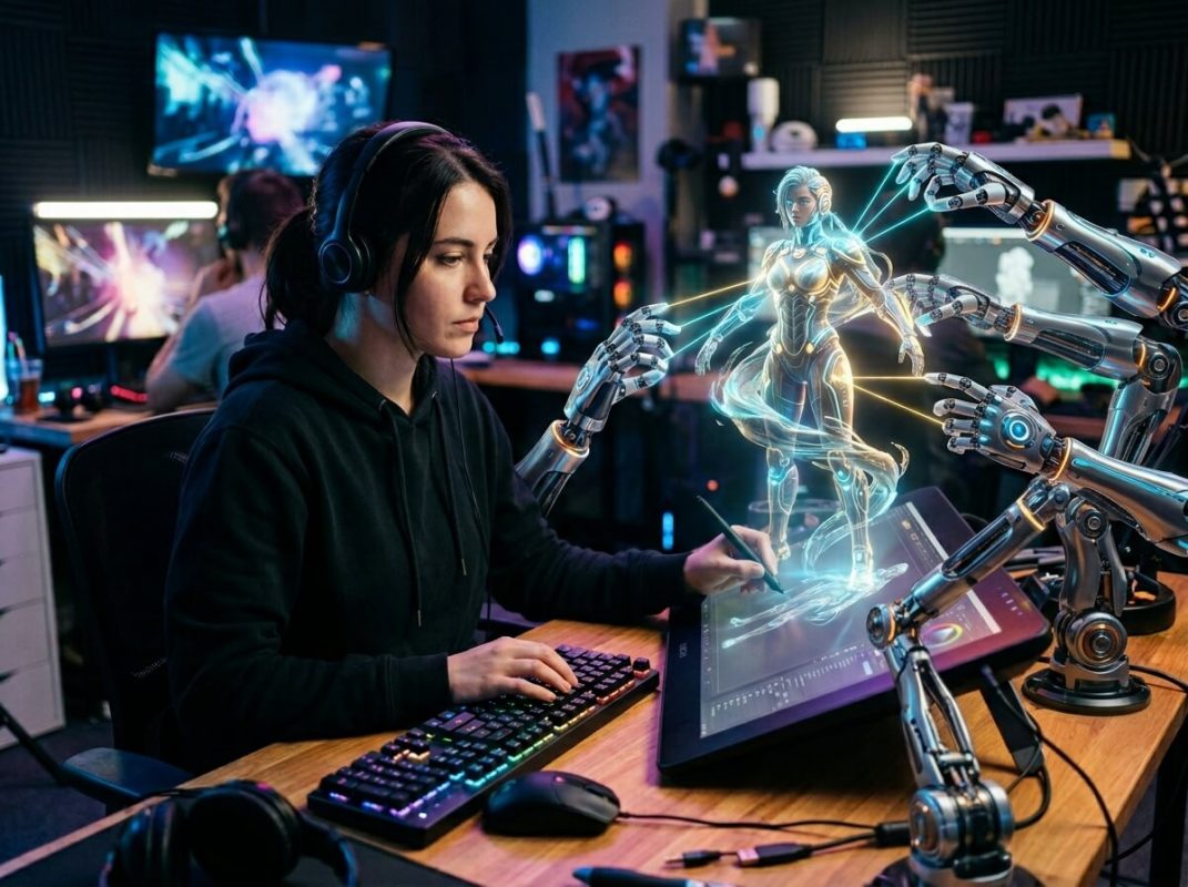 Top 7 Công Cụ AI Thiết Kế Nhân Vật Game 3D