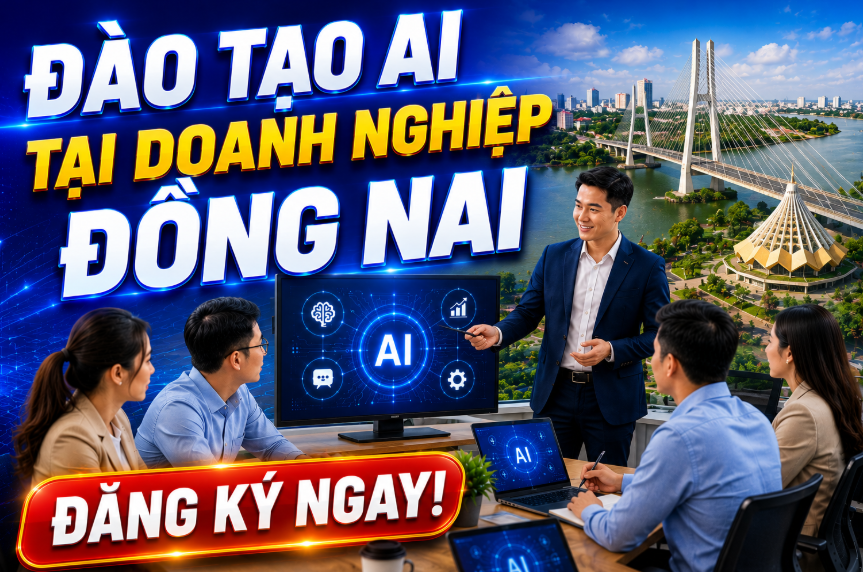 Đào tạo AI tại doanh nghiệp Đồng Nai