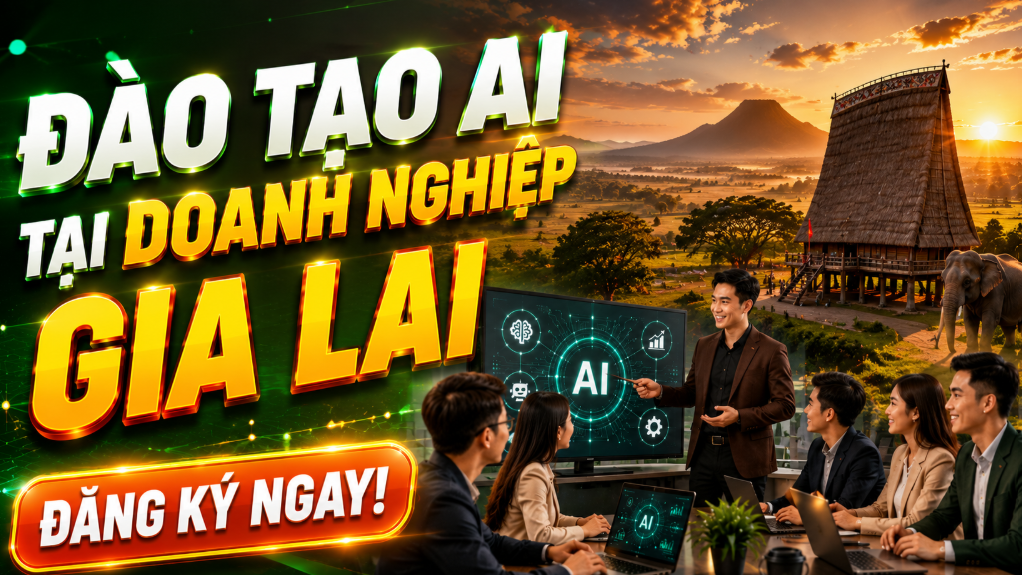 Đào tạo AI tại doanh nghiệp Gia Lai