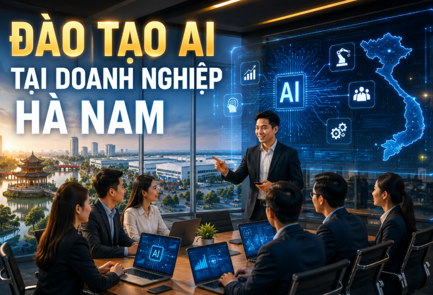 Đào tạo AI tại doanh nghiệp Hà Nam