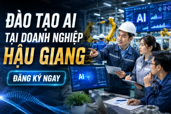 Đào tạo AI tại doanh nghiệp Hậu Giang