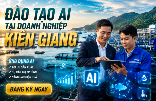Đào tạo AI tại doanh nghiệp Kiên Giang