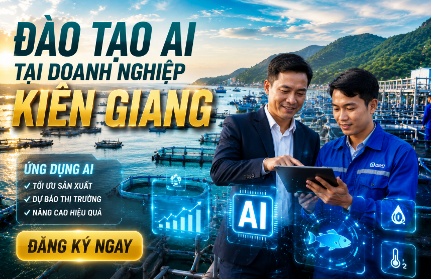 Đào tạo AI tại doanh nghiệp Kiên Giang